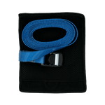 Laden Sie das Bild in den Galerie-Viewer, Beschichteter Spanngurt mit ummanteltem Klemmschloss blau Spanngurt ShredRack