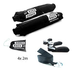 Laden Sie das Bild in den Galerie-Viewer, Dachträger ShredRack Mini Dachgepäckträger ShredRack 4x einfache Spanngurte